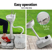 Weisshorn Portable Camping Wash Basin 43L - Outbackers