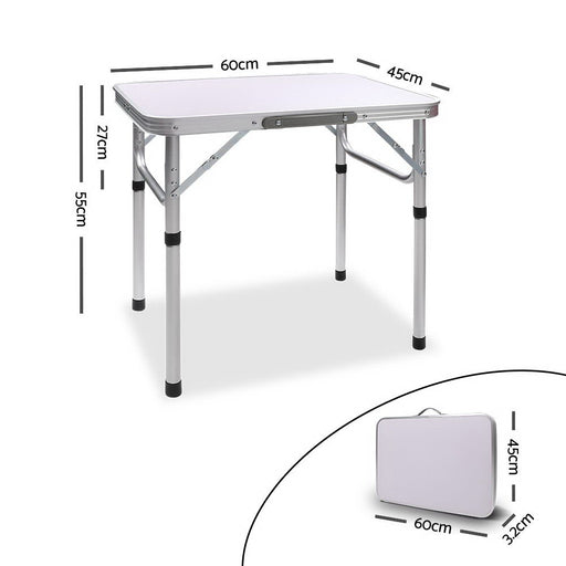 Portable Folding Camping Table 60cm - Outbackers