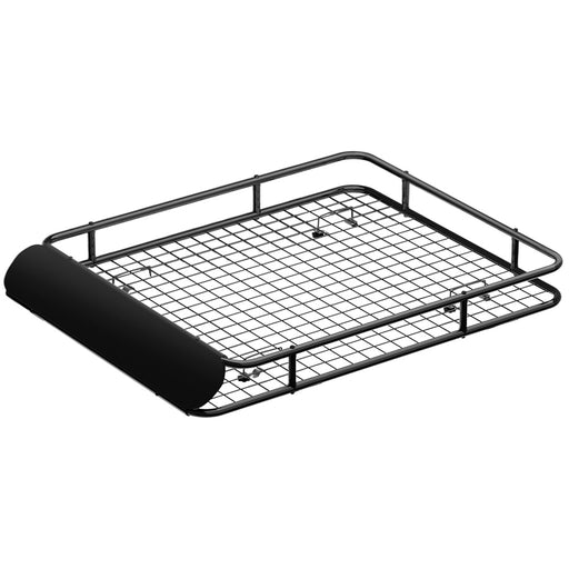 Giantz Universal Car Roof Rack Basket Luggage Carrier Steel Vehicle Cargo 123cm - Outbackers