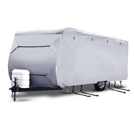Weisshorn 16-18ft Caravan Cover Campervan 4 Layer UV Water Resistant - Outbackers