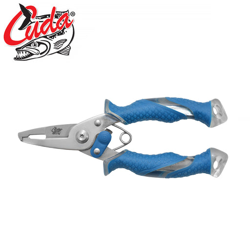 Cuda 5" Titanium Bonded Mini Pliers with Ring Splitter - Outbackers