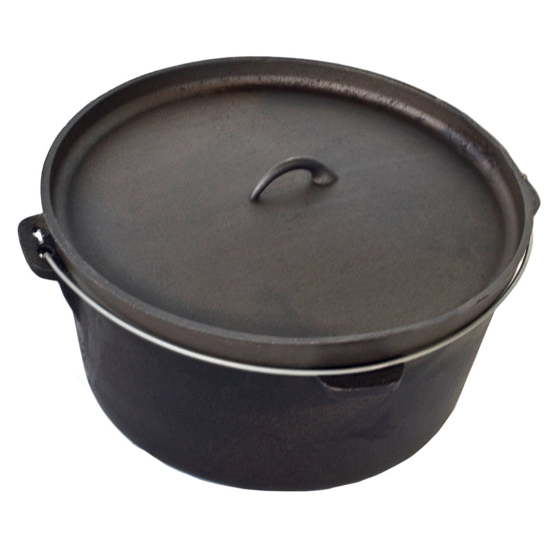 4.5qt DUTCH OVEN PRESEASONED - Outbackers