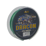 Samdely Dracon X4 Braid, Dark Green, #0.8, 10lb, 300Mtr - Outbackers