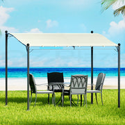 Instahut Gazebo 3m Party Marquee Outdoor Event Wedding Tent Iron Art Canopy - Outbackers