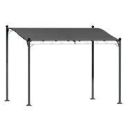 Instahut Gazebo 3m Party Marquee Outdoor Wedding Tent Iron Art Canopy Patio - Outbackers