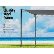 Instahut Gazebo 3m Party Marquee Outdoor Wedding Tent Iron Art Canopy Patio - Outbackers
