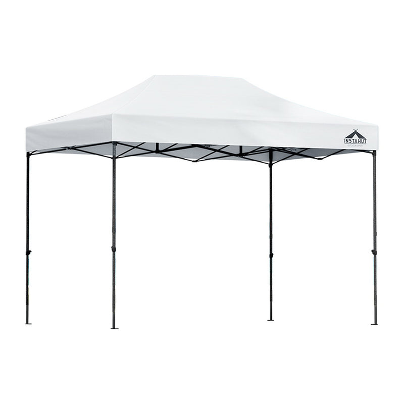 Instahut Gazebo Pop Up Marquee 3x4.5 Outdoor Wedding Gazebos Base Pod Kit White - Outbackers