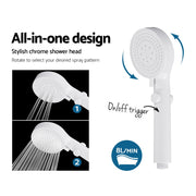 Devanti Portable Gas Water Heater 8LPM Outdoor Camping Shower Grey - Outbackers