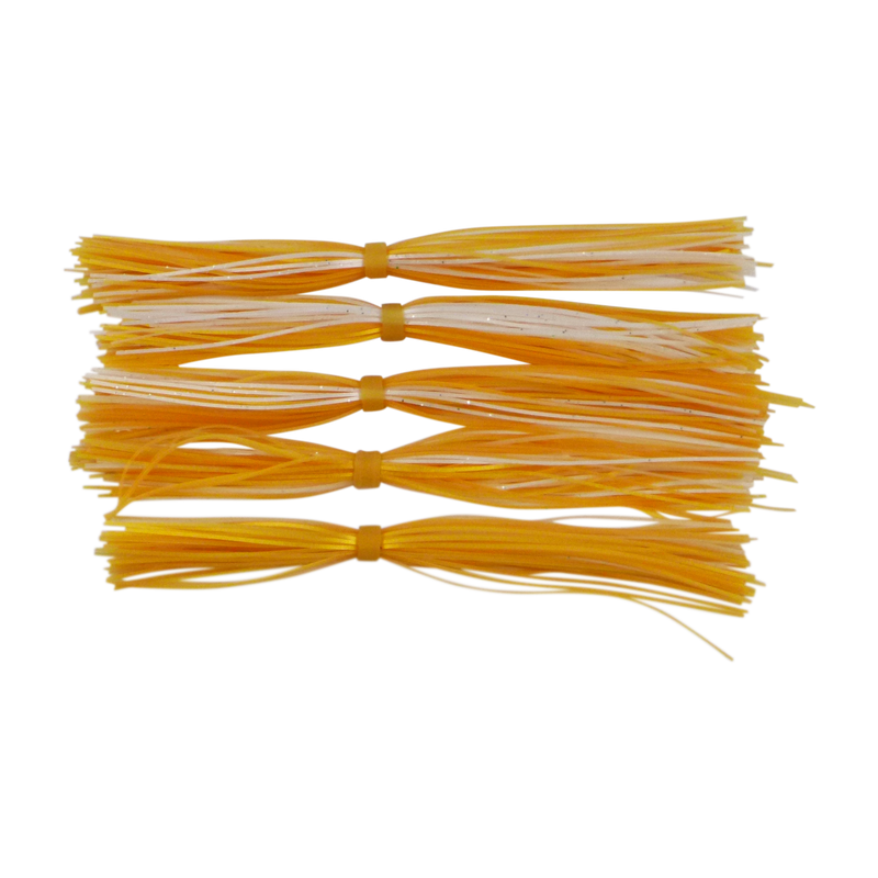 Dekoi Chatterbait Lure Skirts, Gold Shine - Outbackers