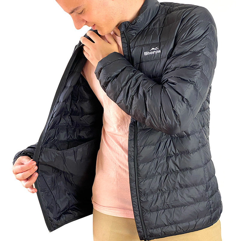 Sherpa Men's Lightweight 650+ Down Jacket - Outbackers