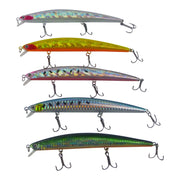 Finesse MK21 Shallow Diving Lure, 130mm, Silver Blush - Outbackers
