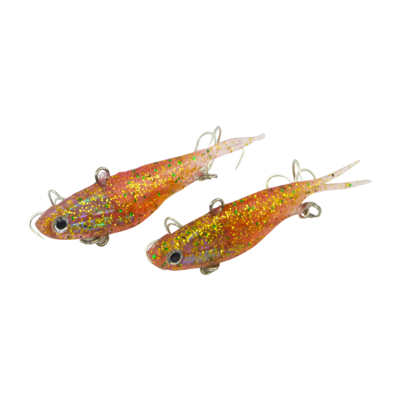 Swimerz 95mm Soft Vibe, Calamari, 2 pack - Outbackers