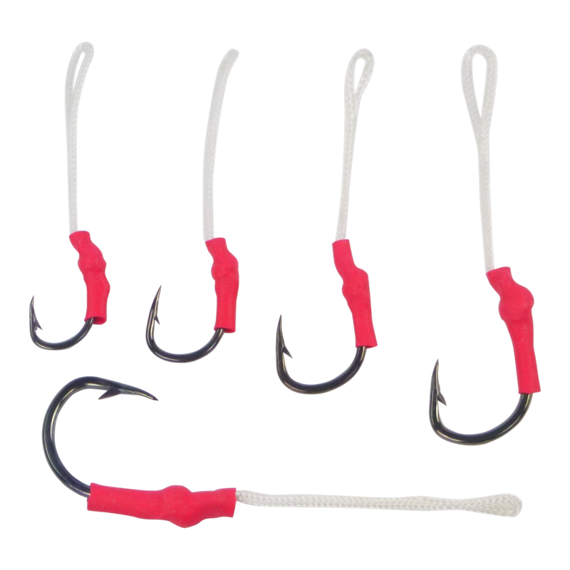 Swimerz 2/0 Single Assist Hooks, 10 pack - Outbackers