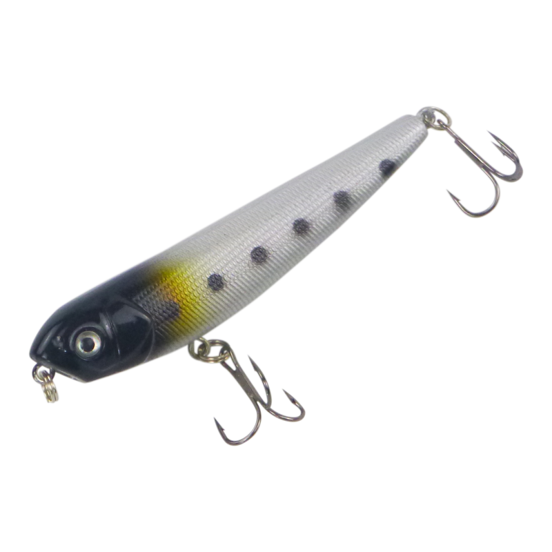 Toppu Mizzu Walking Dog, 85mm, Spotted Minnow - Outbackers