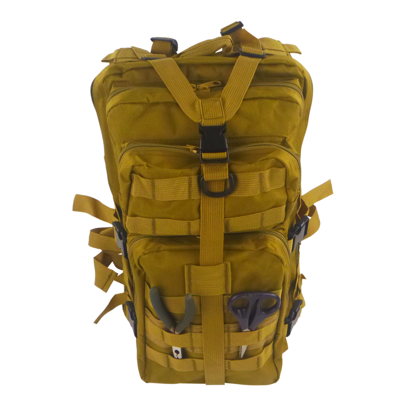 BSTC Fishers Back Pack, Tan - Outbackers