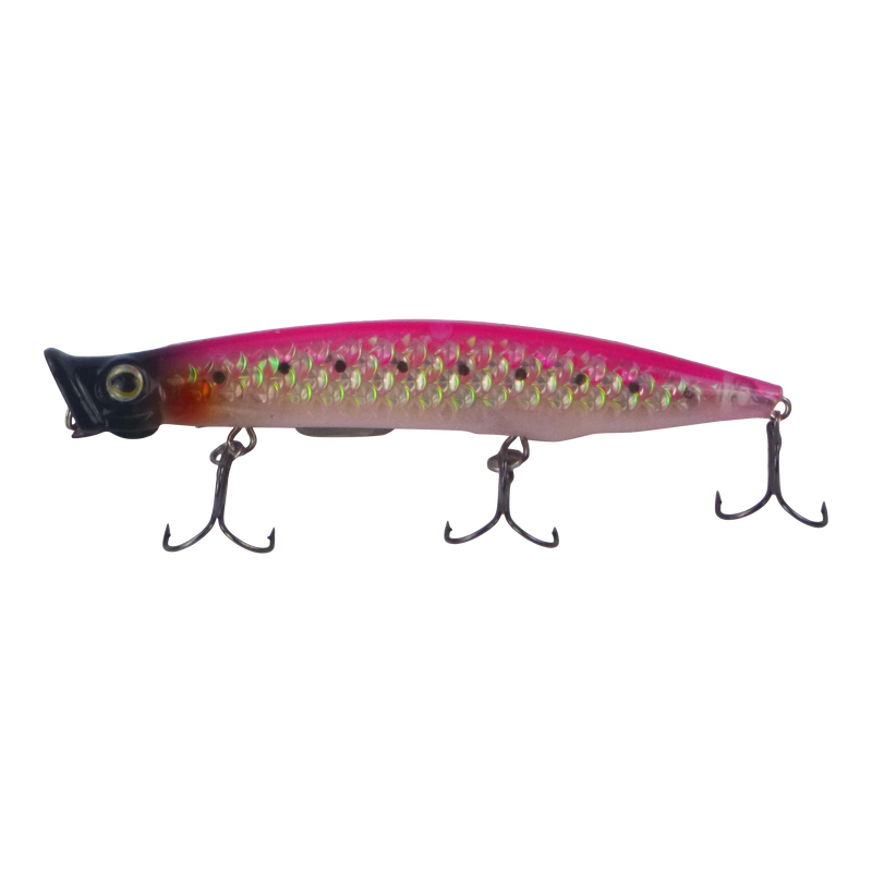 Toppu Mizzu Cupface Popper, 110mm, Hot Pink Hex - Outbackers