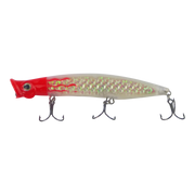 Toppu Mizzu Cupface Popper, 110mm, Silver Red Hex - Outbackers