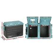 Glacio 50L Portable Fridge Freezer Fridges Cooler Camping 12V/24V/240V Caravan - Outbackers