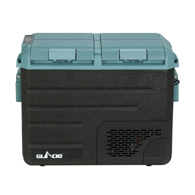 Glacio 50L Portable Fridge Freezer Fridges Cooler Camping 12V/24V/240V Caravan - Outbackers