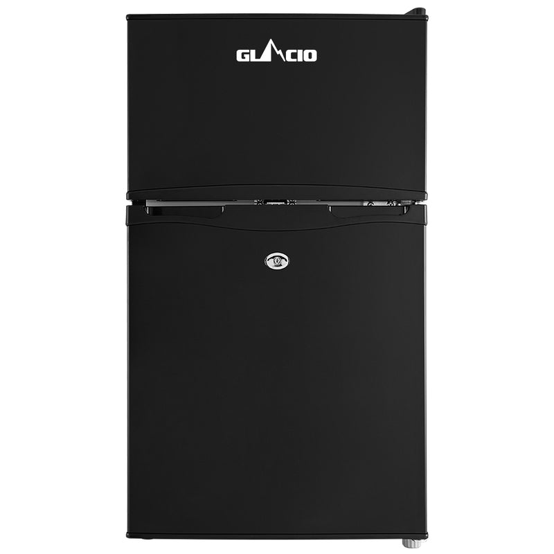 Glacio 90L Portable Fridge Bar Freezer Cooler Upright 12V/24V/240V Caravan Car - Outbackers