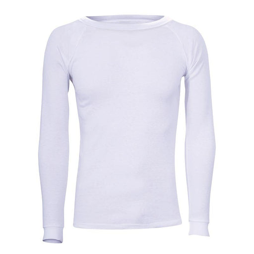 Sherpa Unisex Long Sleeve Polypro Thermal Top White XXL - Outbackers