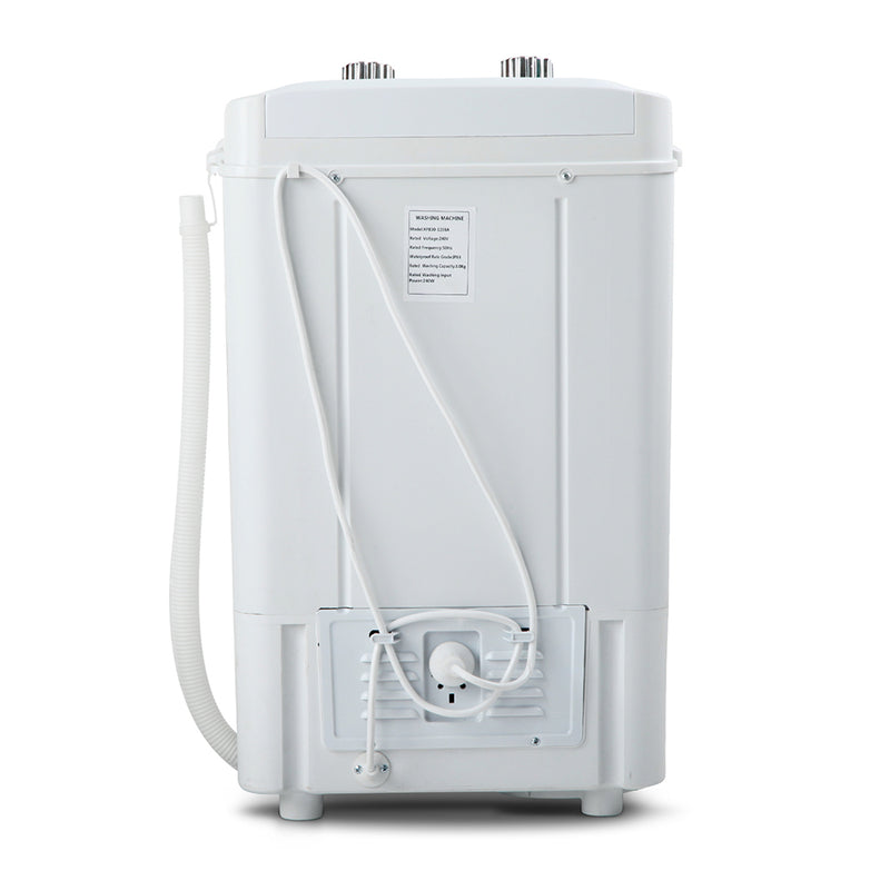 Devanti 4.6KG Mini Portable Washing Machine - Black - Outbackers