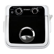 Devanti 4.6KG Mini Portable Washing Machine - Black - Outbackers