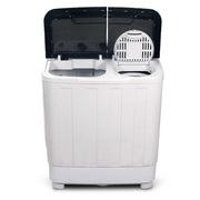 Devanti 5KG Mini Portable Washing Machine - White - Outbackers