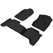 Weisshorn Car Floor Mats Rubber Fits Mazda BT50 Dual Crew Cab 2012-2021 3D BT-50 - Outbackers