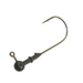 Vike 1/16 oz Round Jig Head with a Size 3/0 Hook Tungsten, 4 pack - Outbackers