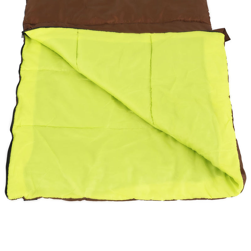 Weisshorn Sleeping Bag Double Bags Thermal Camping Hiking Tent Brown -5°C - Outbackers