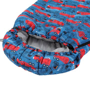 Weisshorn Sleeping Bag Kids Single Bags 180cm Thermal Camping Hiking Blue - Outbackers