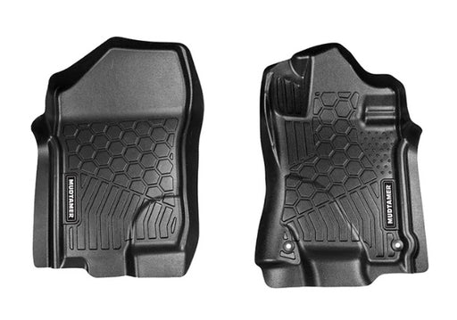 MUDTAMER Front Set Floor Mats for Nissan Navara NP300 – Fits All Manual and 2017+ Autos - Outbackers