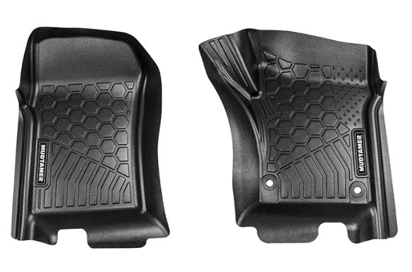 MUDTAMER Front Set Floor Mats for Toyota LandCruiser 79 Series Dual Cab 2012+ - Outbackers