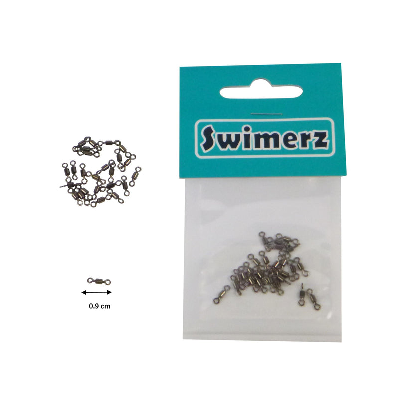Swimerz Rolling Swivels,  Size 10, 25 pack - Outbackers