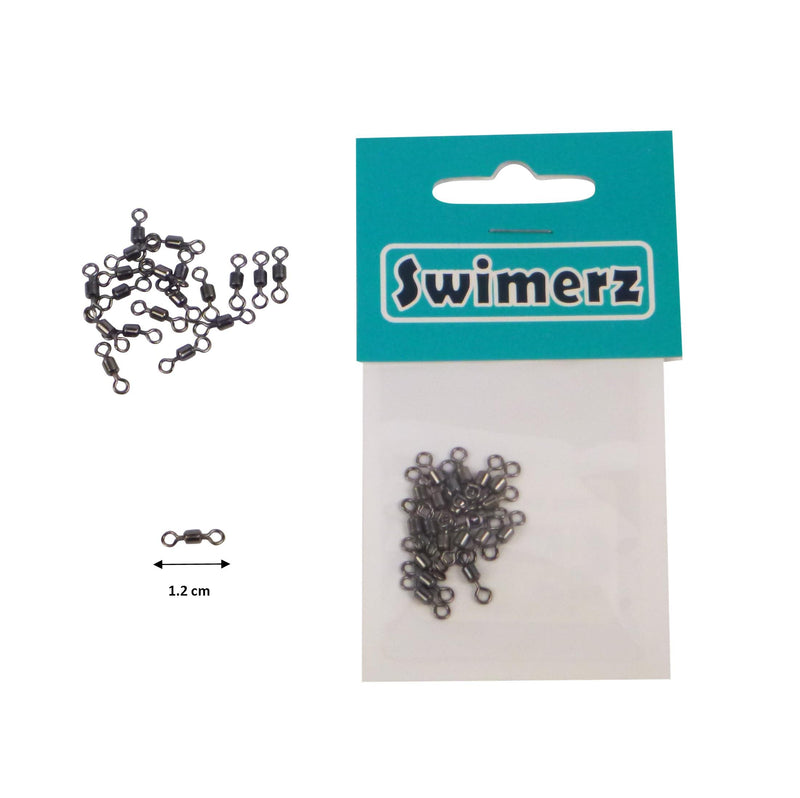 Swimerz Rolling Swivels, Size 6, 20 pack - Outbackers