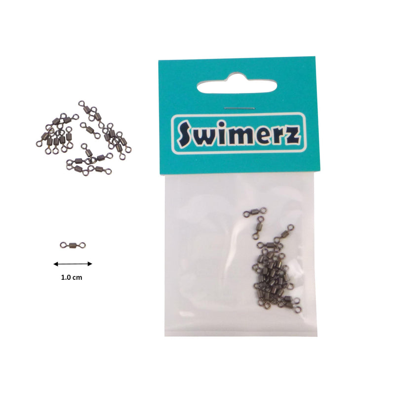 Swimerz Rolling Swivels, Size 8, 20 pack - Outbackers