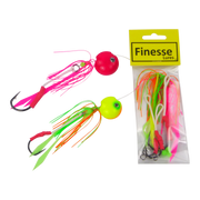 Finesse Kabura Jig Assist Skirts, 3 Pack - Outbackers