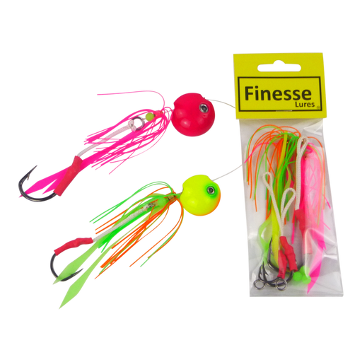 Finesse Kabura Jig Assist Skirts, 3 Pack - Outbackers
