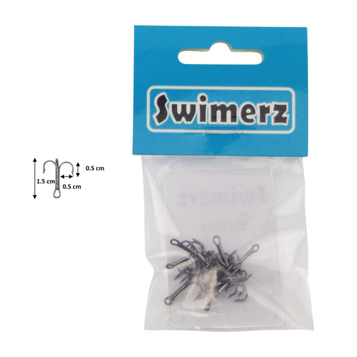 Swimerz Striker Trebles Size 10, 14 Pack - Outbackers