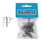 Swimerz Striker Trebles Size 2, 12 pack - Outbackers