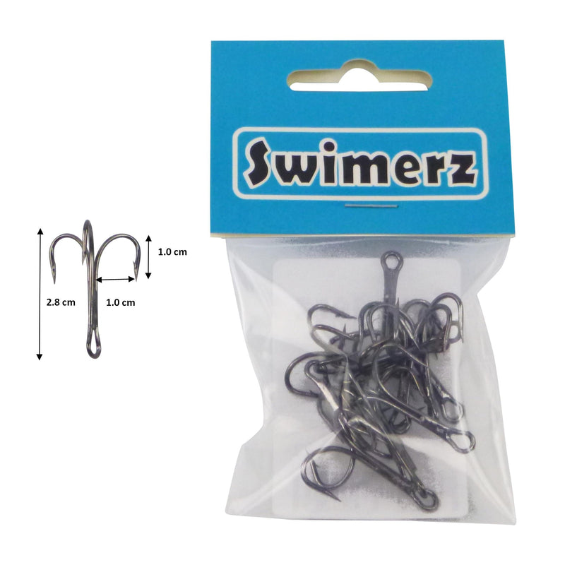 Swimerz Striker Trebles Size 2, 12 pack - Outbackers