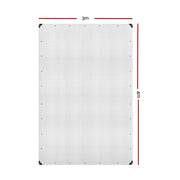 Instahut 3x4m Tarp Camping Tarps Poly Tarpaulin Heavy Duty Cover 135gsm Clear - Outbackers