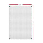 Instahut 4x6m Tarp Camping Tarps Poly Tarpaulin Heavy Duty Cover 135gsm Clear - Outbackers