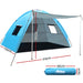 Weisshorn Camping Tent Beach Tents Hiking Sun Shade Shelter Fishing 2-4 Person - Outbackers