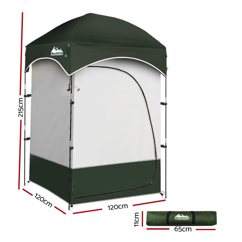 Weisshorn Shower Tent Outdoor Camping Portable Changing Room Toilet Ensuite - Outbackers