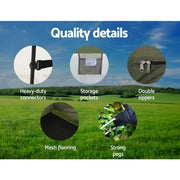 Weisshorn Shower Tent Outdoor Camping Portable Changing Room Toilet Ensuite - Outbackers