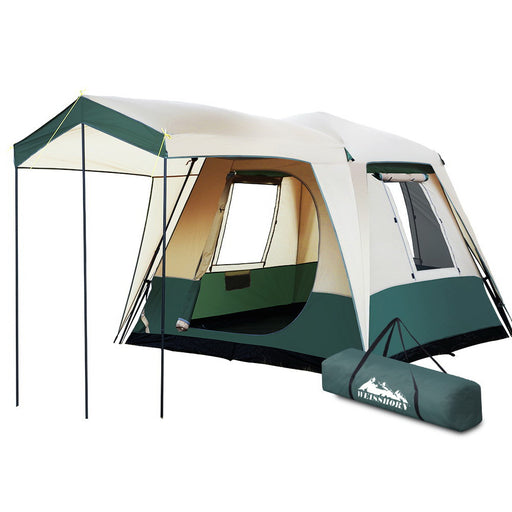 Weisshorn Instant Up Camping Tent 4 Person Pop up Tents Family Hiking Dome Camp - Outbackers