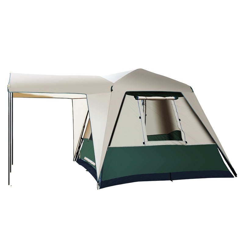 Weisshorn Instant Up Camping Tent 4 Person Pop up Tents Family Hiking Dome Camp - Outbackers