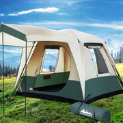 Weisshorn Instant Up Camping Tent 4 Person Pop up Tents Family Hiking Dome Camp - Outbackers